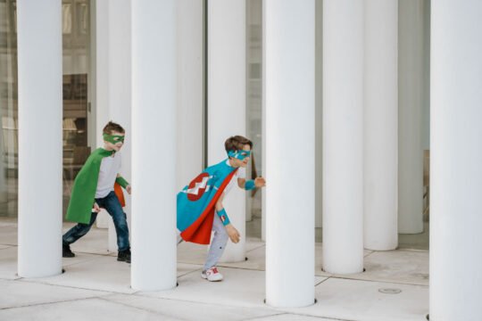 Personalised superhero childrens costumes by Atelier Spatz