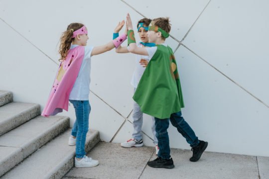 Personalised superhero childrens costumes by Atelier Spatz