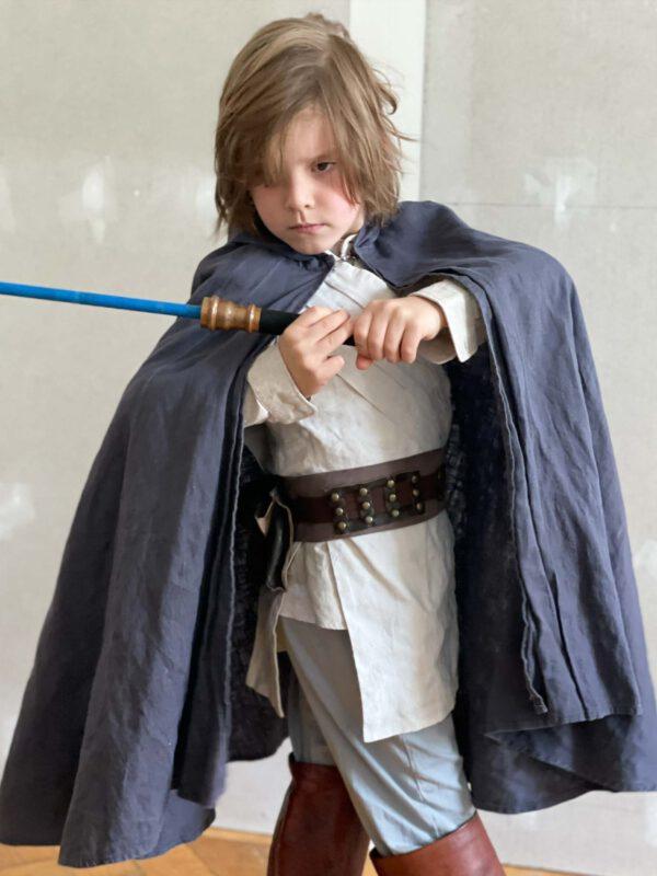 Atelier Spatz Star Wars inspired Galactic Warrior kids costume in action