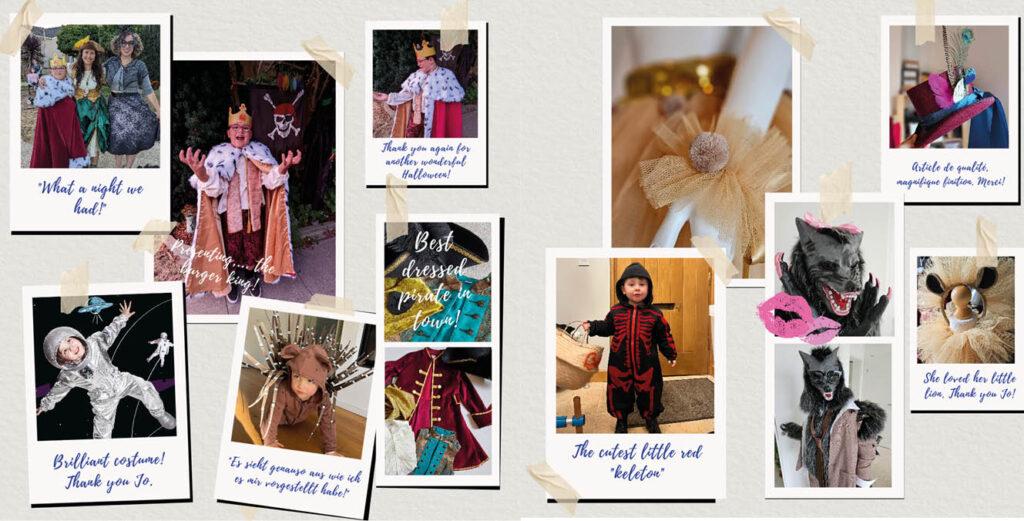 Creating Halloween Memories with handmade costumes