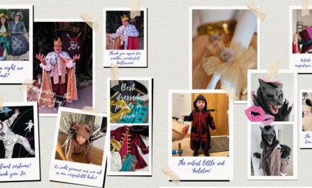 Creating Halloween Memories with handmade costumes