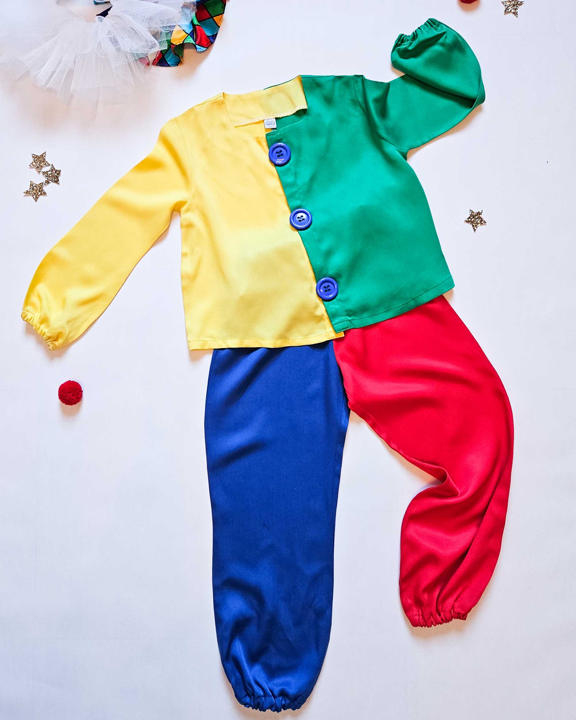 Atelier Spatz Bouton Clown Trouser Bretelles pour enfants