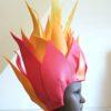 Atelier Spatz bespoke Flaming head Headdress