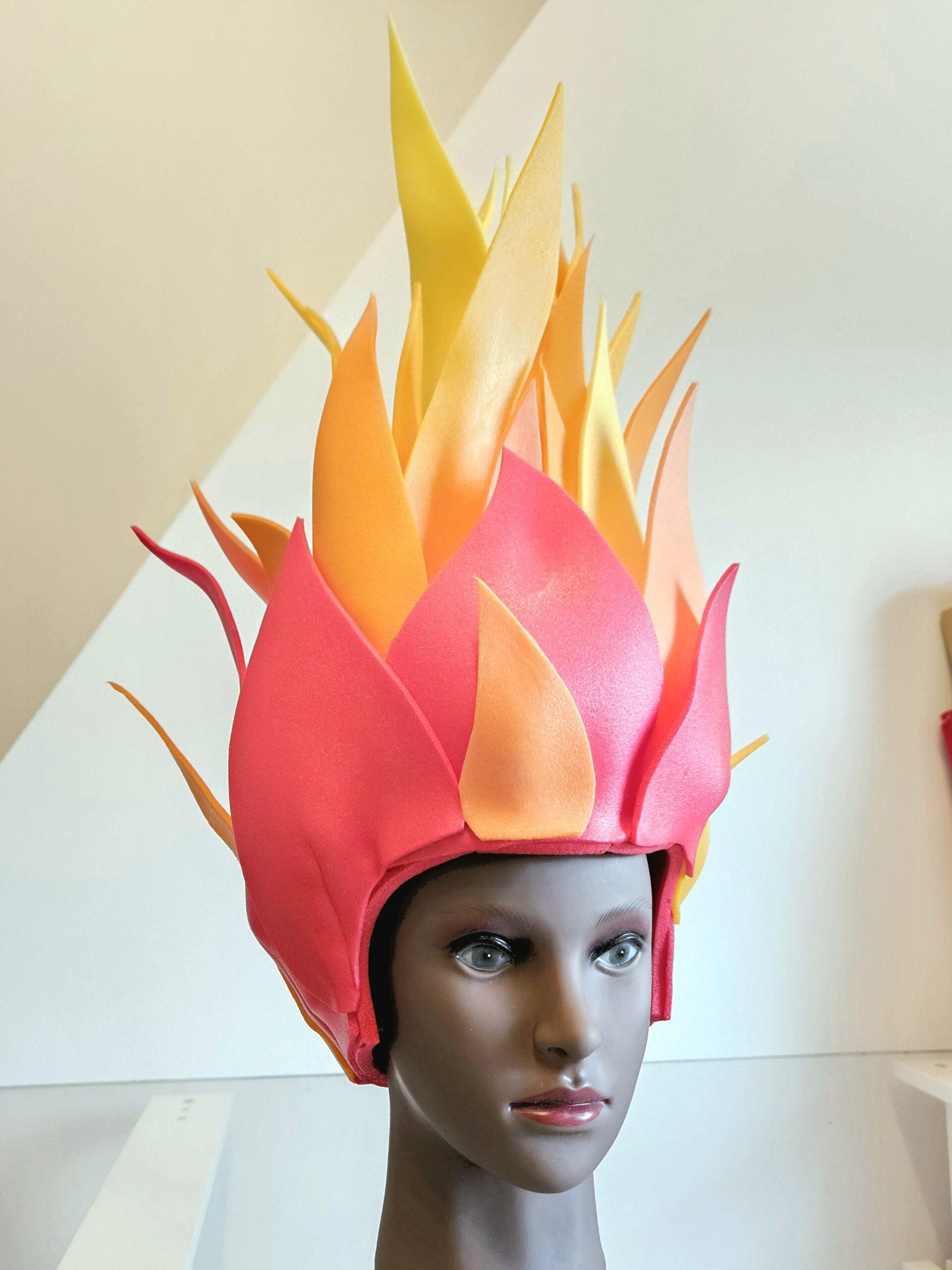 Atelier Spatz bespoke Olympic Torch Headdress