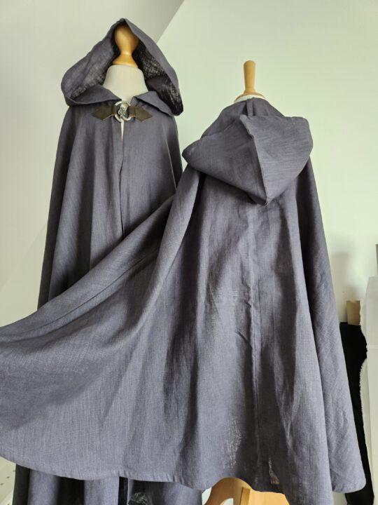 Atelier Spatz pure linen cloak cape