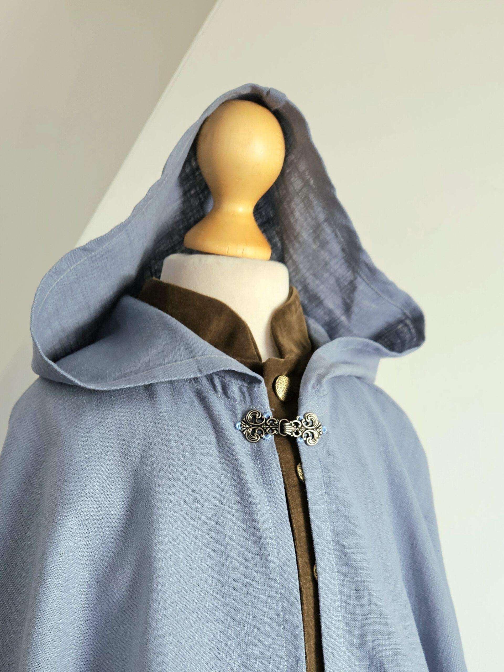 Atelier Spatz pure linen renaissance cloak cape