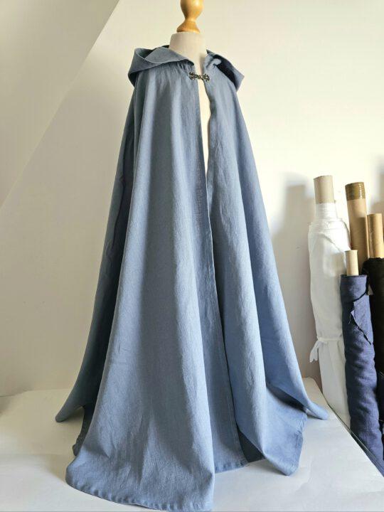 Atelier Spatz pure linen renaissance cloak cape