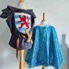 Siegfried and Melusina Luxembourg legend knights tunic and mermaid cape by Atelier Spatz