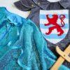 Siegfried and Melusina Luxembourg legend knights tunic and mermaid cape by Atelier Spatz