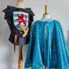 Siegfried and Melusina Luxembourg legend knights tunic and mermaid cape by Atelier Spatz