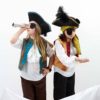 Costume complet de pirate pour enfants - gilet, chemise et pantalon