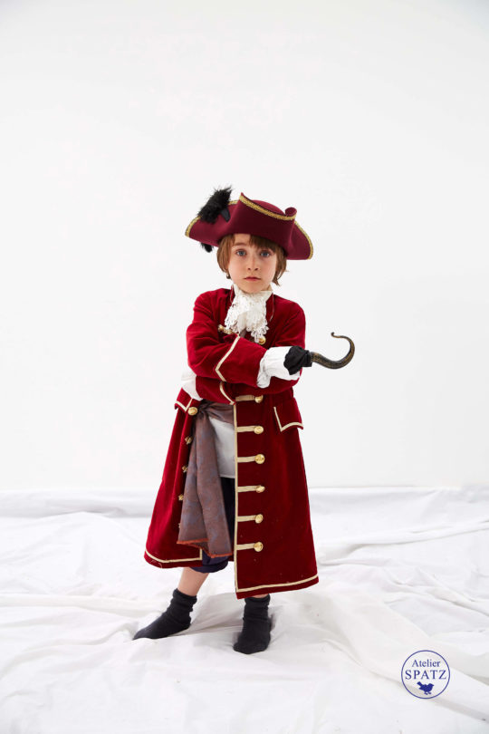 Captain Hook Velvet Pirate COAT