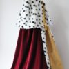 Robe du roi en velours et fausse fourrure - Costume du roi des enfants