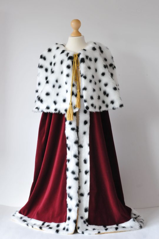 King's Velvet and Faux Fur Robe | Kids King Costume