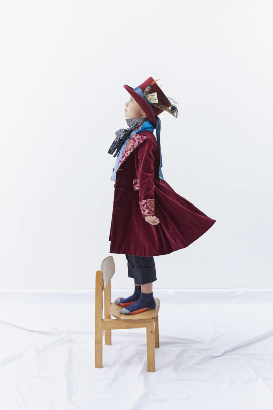 Mad Hatter Velvet Coat