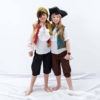 Costume de pirate pour enfants - gilet et pantalon seulement