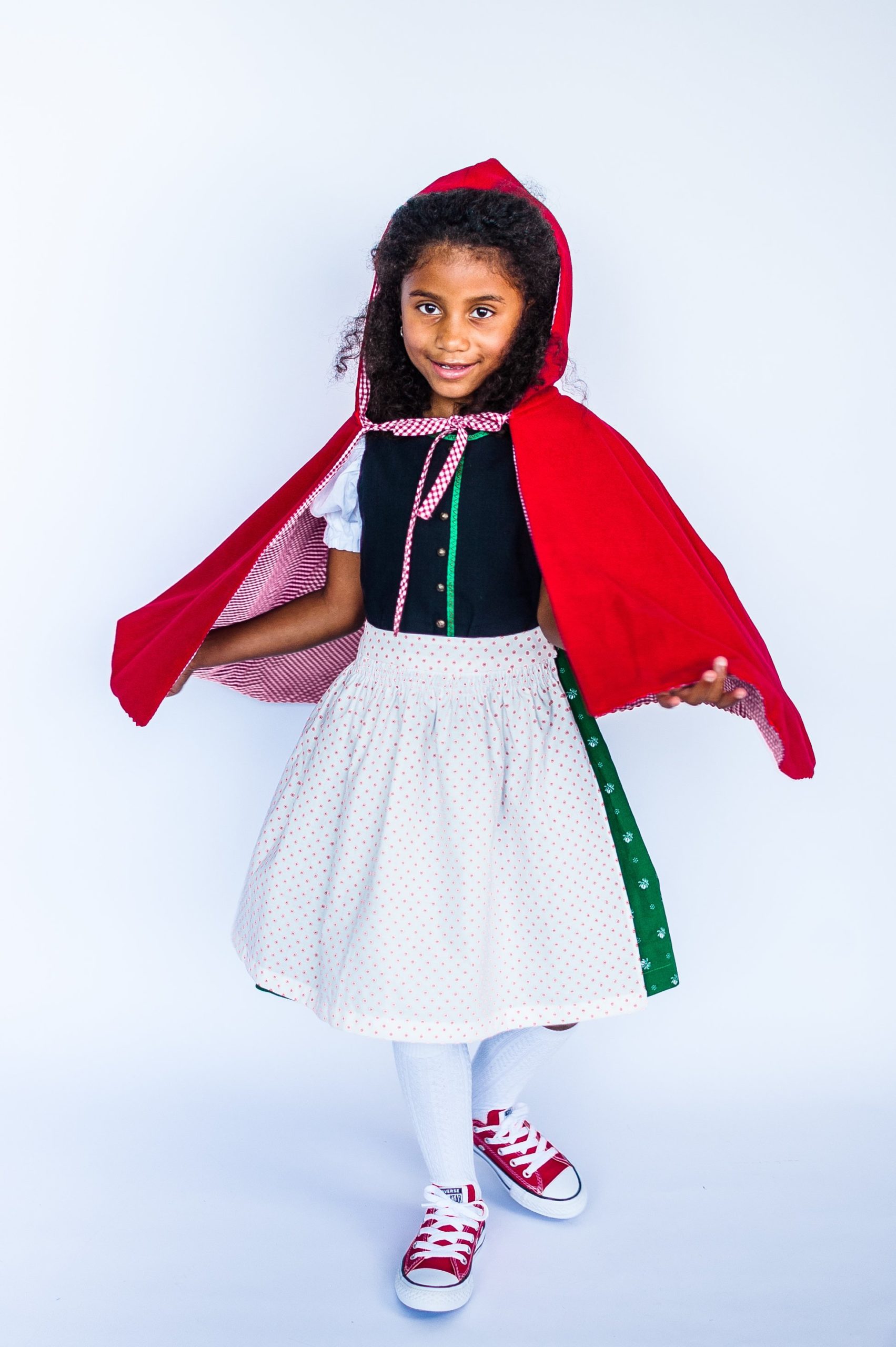 Wool and Cashmere Little Red Riding Hood CAPE