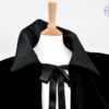 Halloween Dracula Bat Wing Cape in pure cotton velvet | Vampire Costume