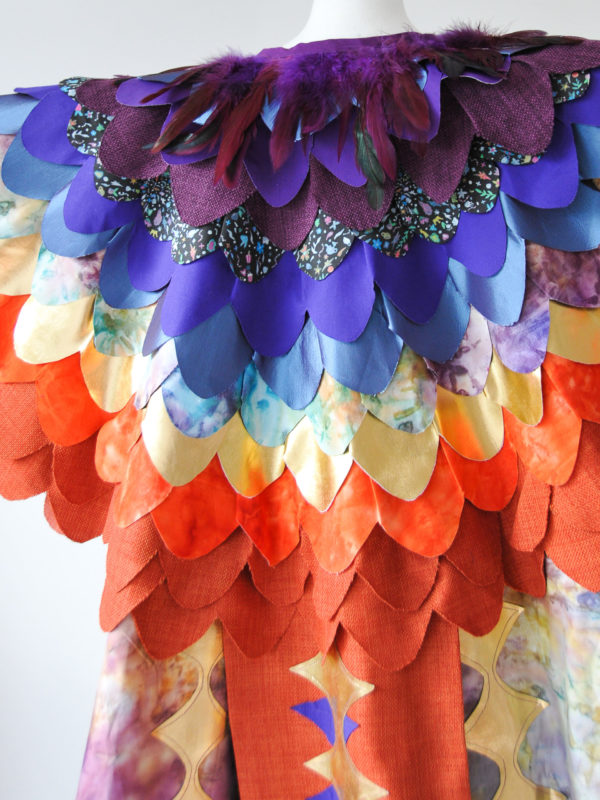 Colourful Parrot Costume Costume | Fantasy Bird Cape
