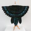 Raven Bird Cape | Black Crow Bird Costume