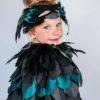 Raven Bird Cape | Black Crow Bird Costume