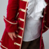 Manteau de pirate en velours Capitaine Crochet