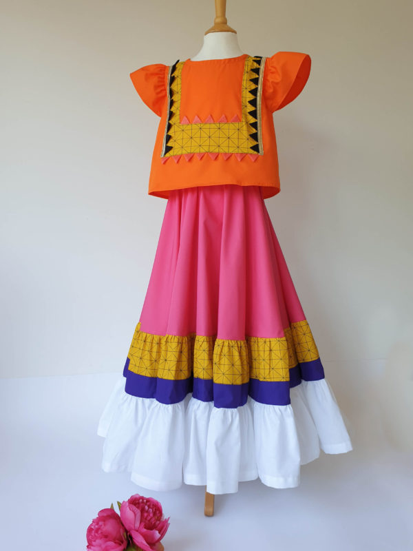 Frida Kahlo Coco inspired Mexican Dance Costume