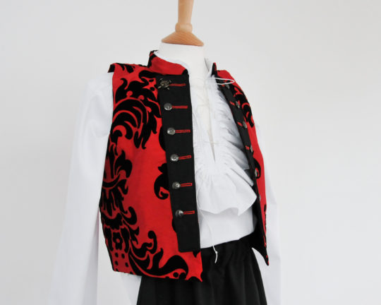 Gilet Pirate / Gilet Comte Dracula