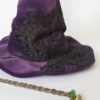 Witch or Wizard Velvet Pointy Hat