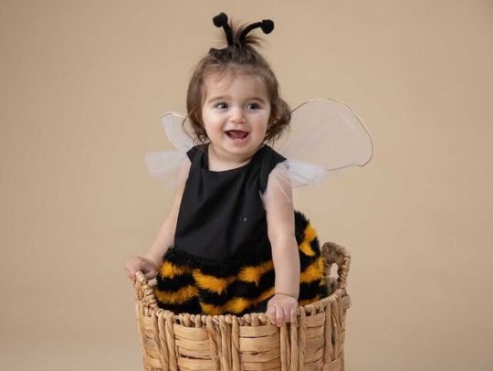 Costume de petite abeille