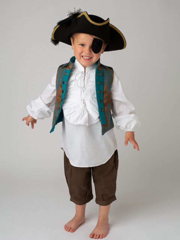 Kids Pirate Costume | Vest and Trousers only