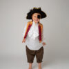 Costume de pirate pour enfants - gilet et pantalon seulement