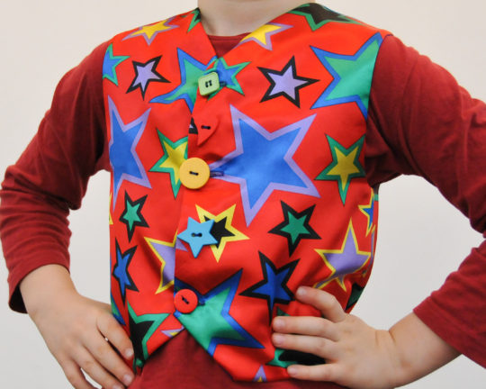 Colourful Clown Vest