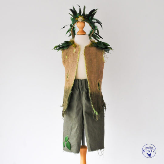 Kids Woodland Fairy Costume | Peter Pan