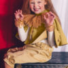 Lion Costume - CAPE, TULLE COLLAR and WRIST RUFFLE