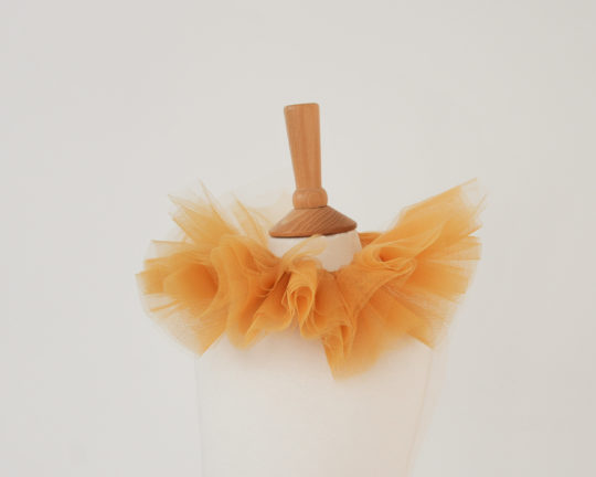 Löwenkostüm - TULLE COLLAR und WRIST RUFFLES