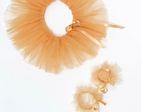 Lion Costume - TULLE COLLAR and WRIST RUFFLES