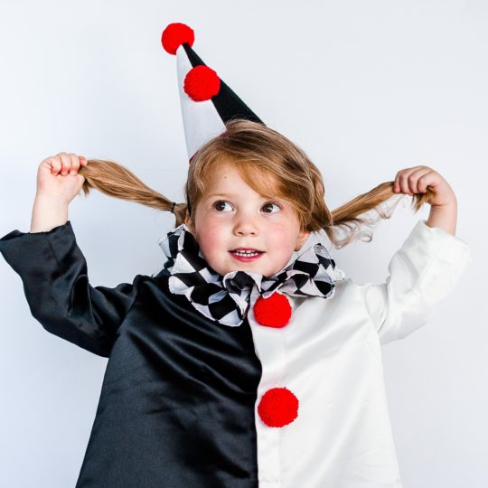 Harlequin Collar and Hat