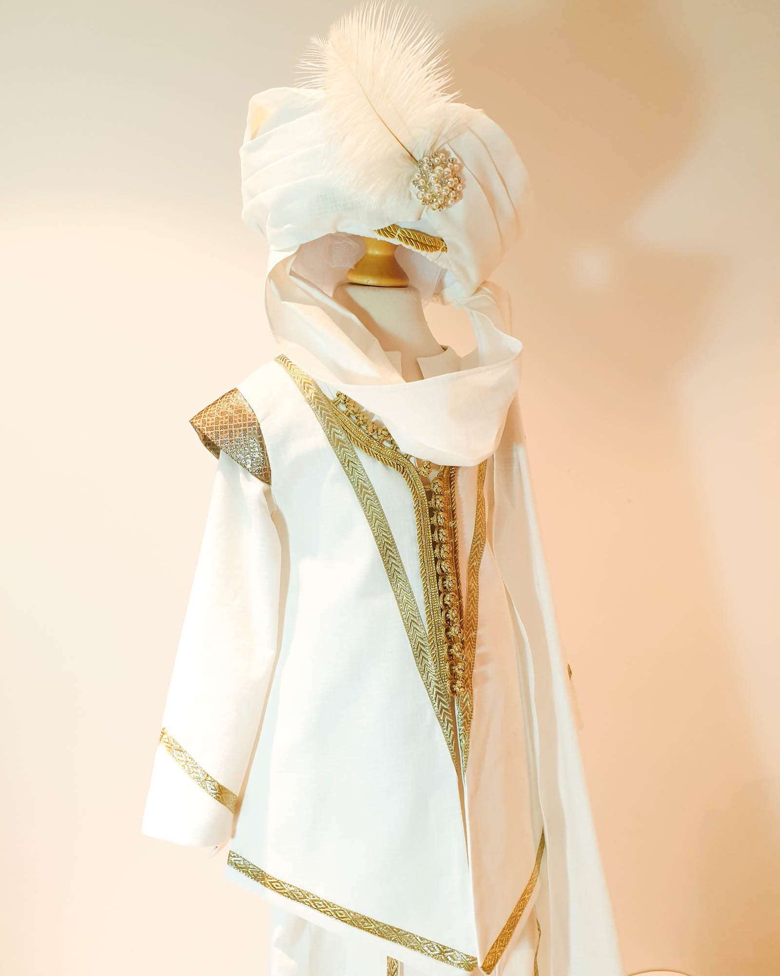 Prinz Ali White Arabian Night Kinderkostüm aus den Aladdin-Märchen