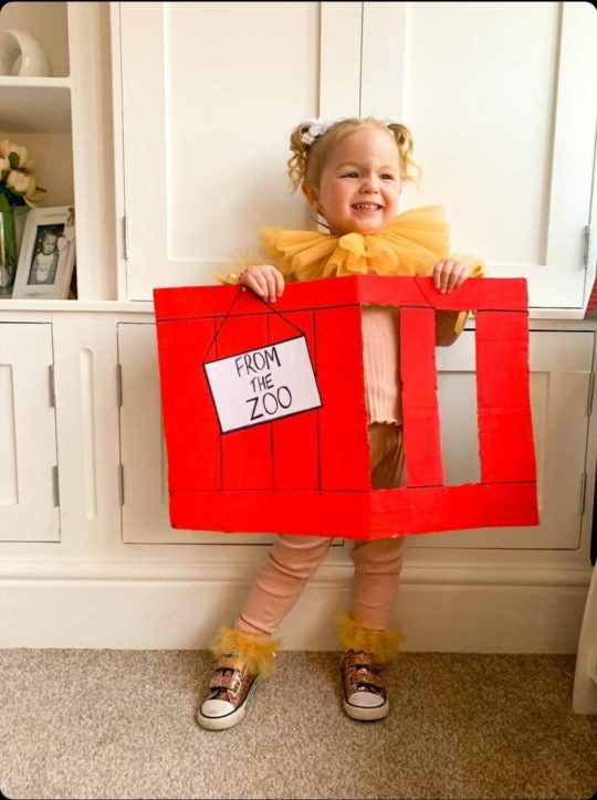 Lion Costume - TULLE COLLAR and WRIST RUFFLES