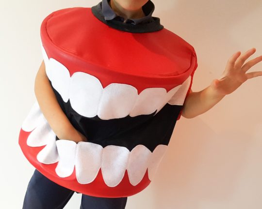 Chattering Teeth Halloween Kids Costume